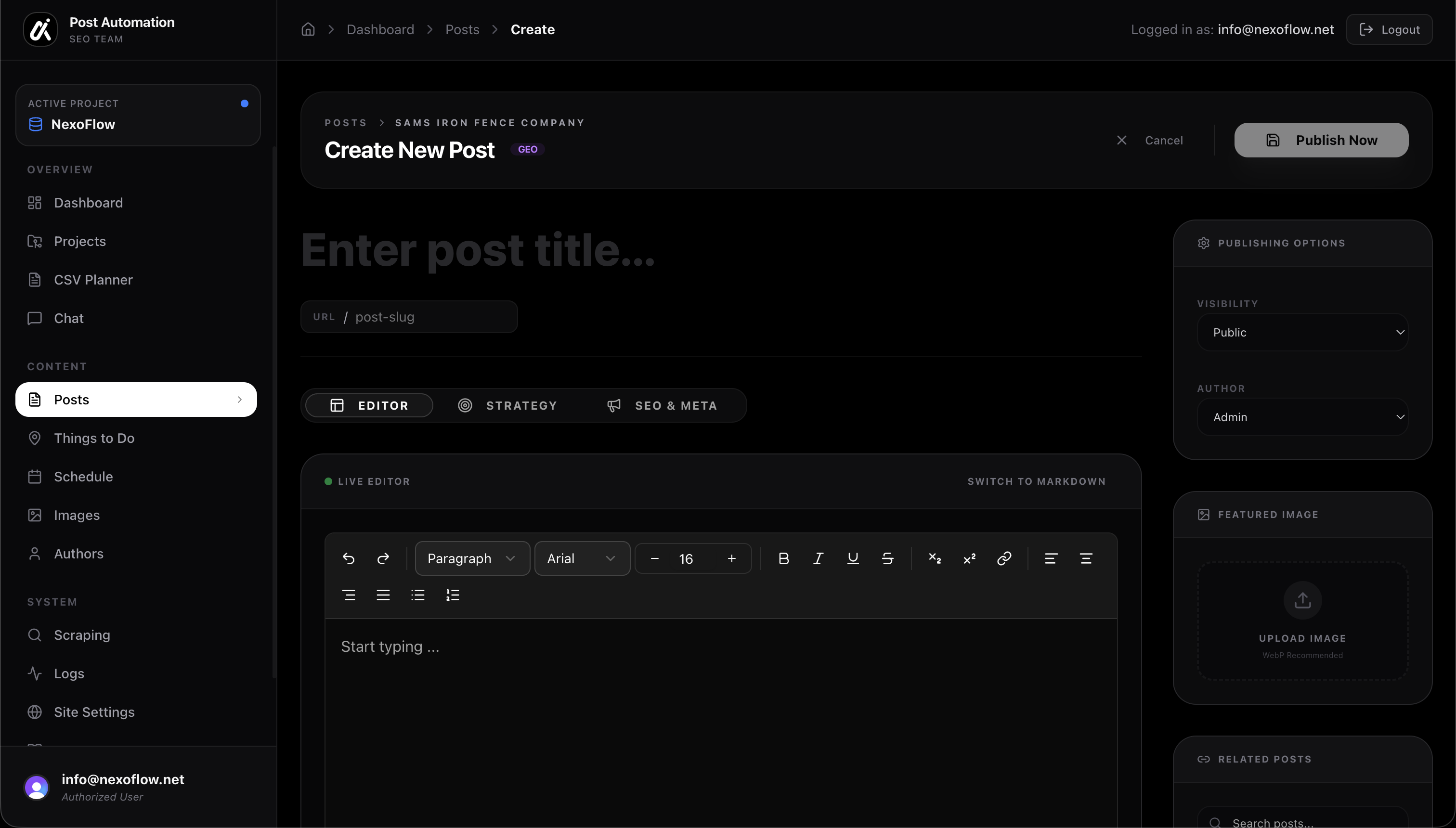 Dashboard Background